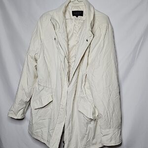 Damselle Thinsulate Insulation Cream Winter Thick Coat Jacket Sz XL